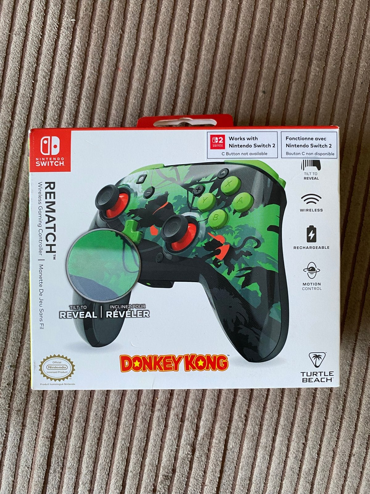 Nintendo Switch Donkey Kong Rematch Controller, Spelcomputers en Games, Ophalen of Verzenden, Zo goed als nieuw, Met 1 controller