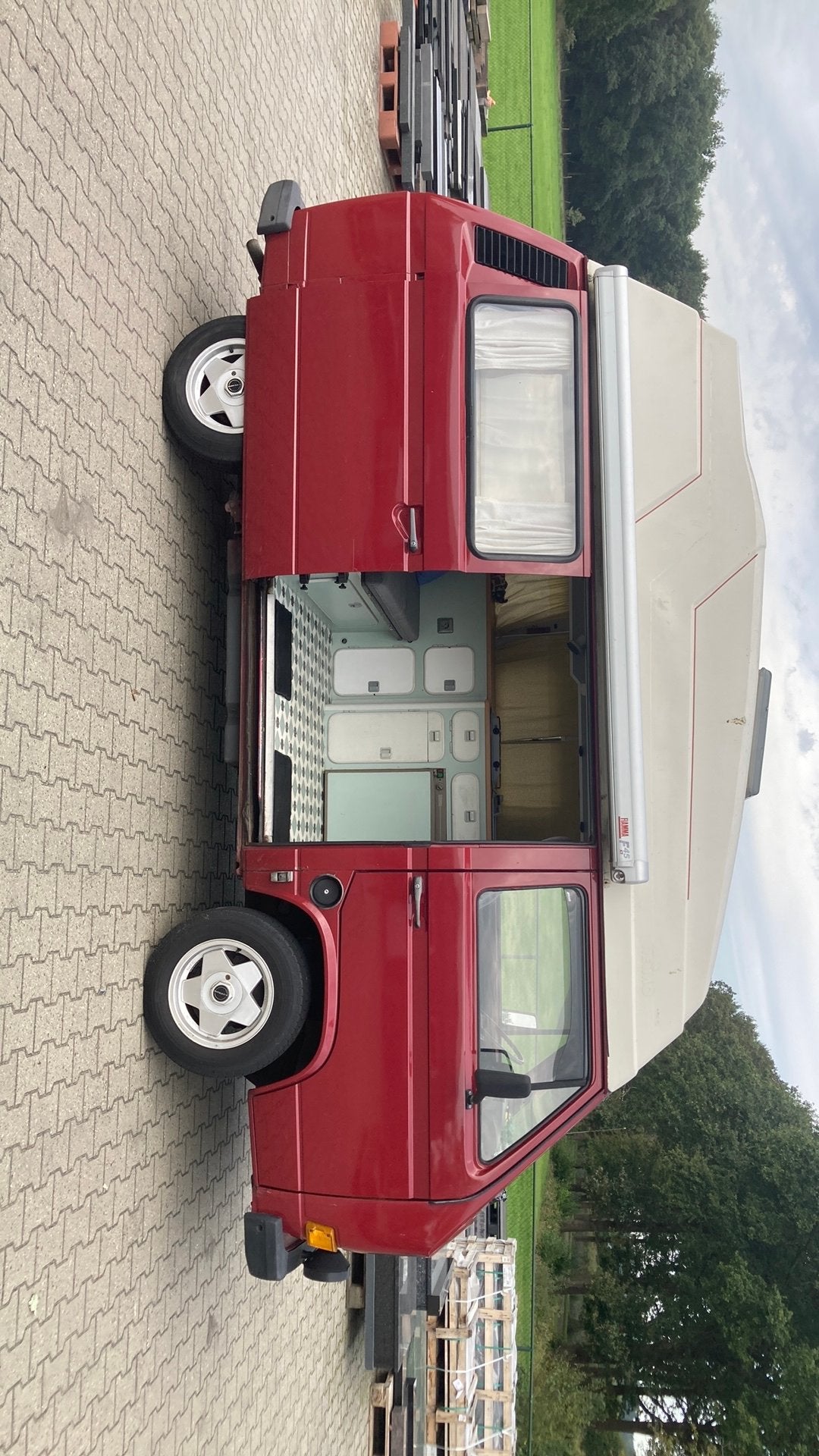 Vw t3 camper. 1986, Caravans en Kamperen, Buscamper of Camperbus, Volkswagen, Particulier, Tot en met 4