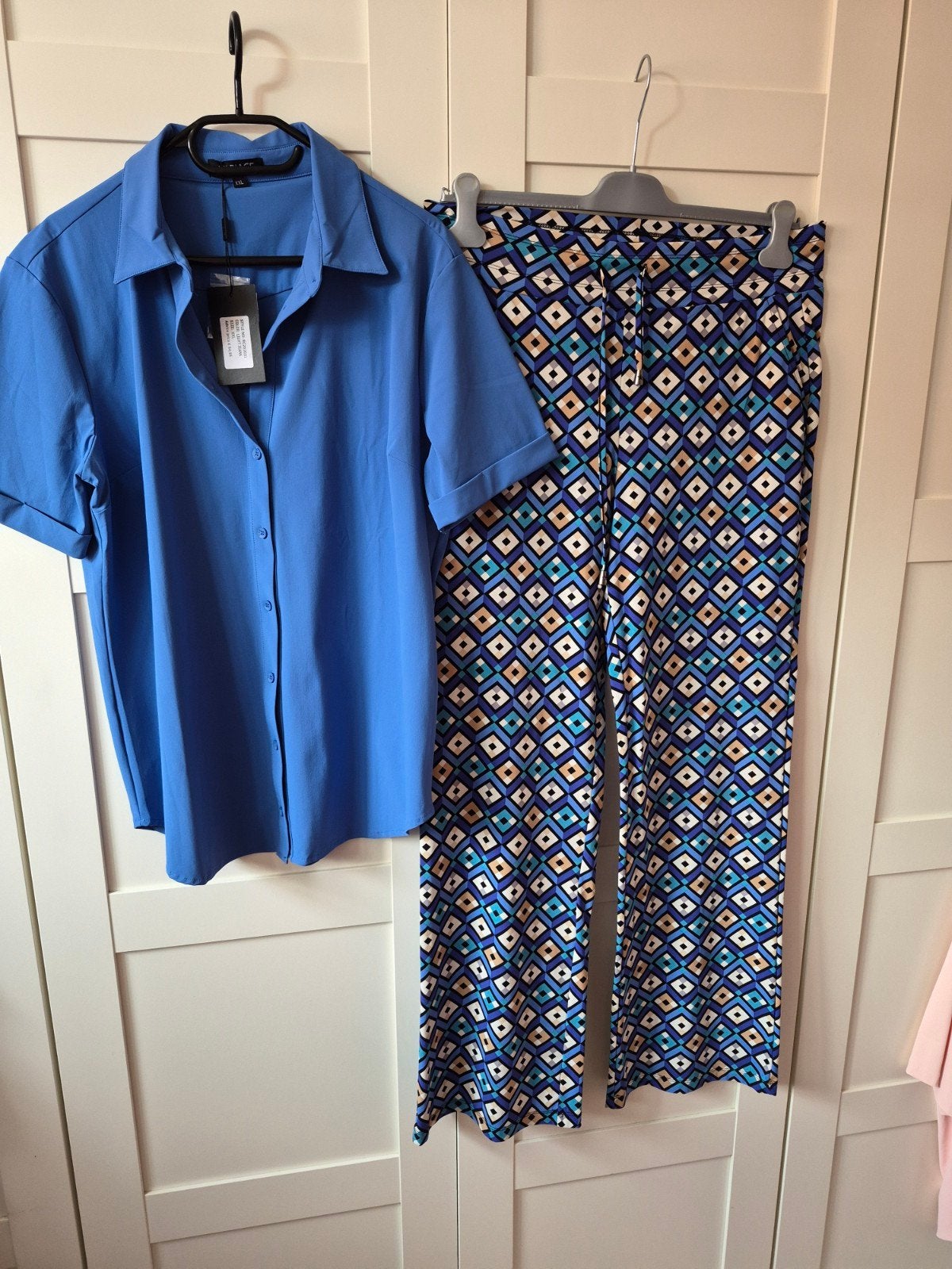Mi Piace Travelstof Set XXL blauw, Mi Piace, Blauw, Maat 46/48 (XL) of groter, Nieuw