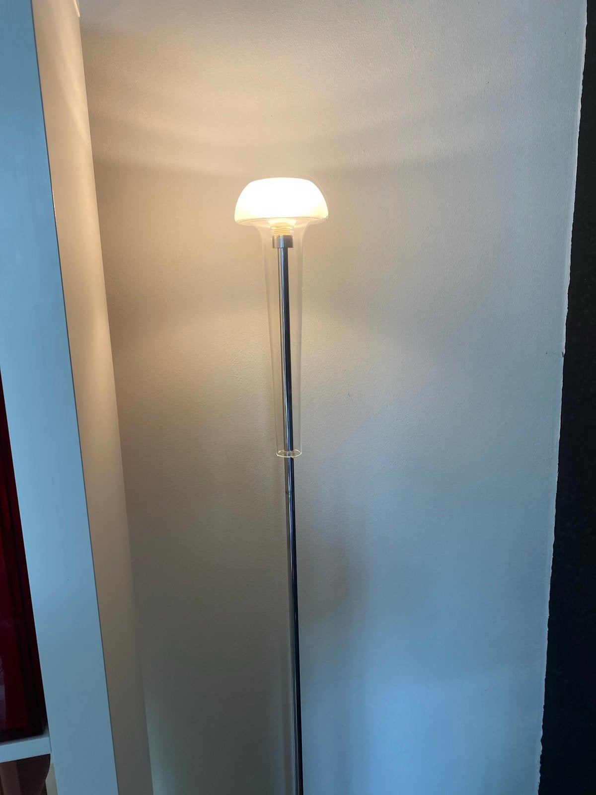 Space Age Lirio vloerlamp 2007 met Touch-dimmer, Ophalen, Gebruikt, Metaal, 150 tot 200 cm
