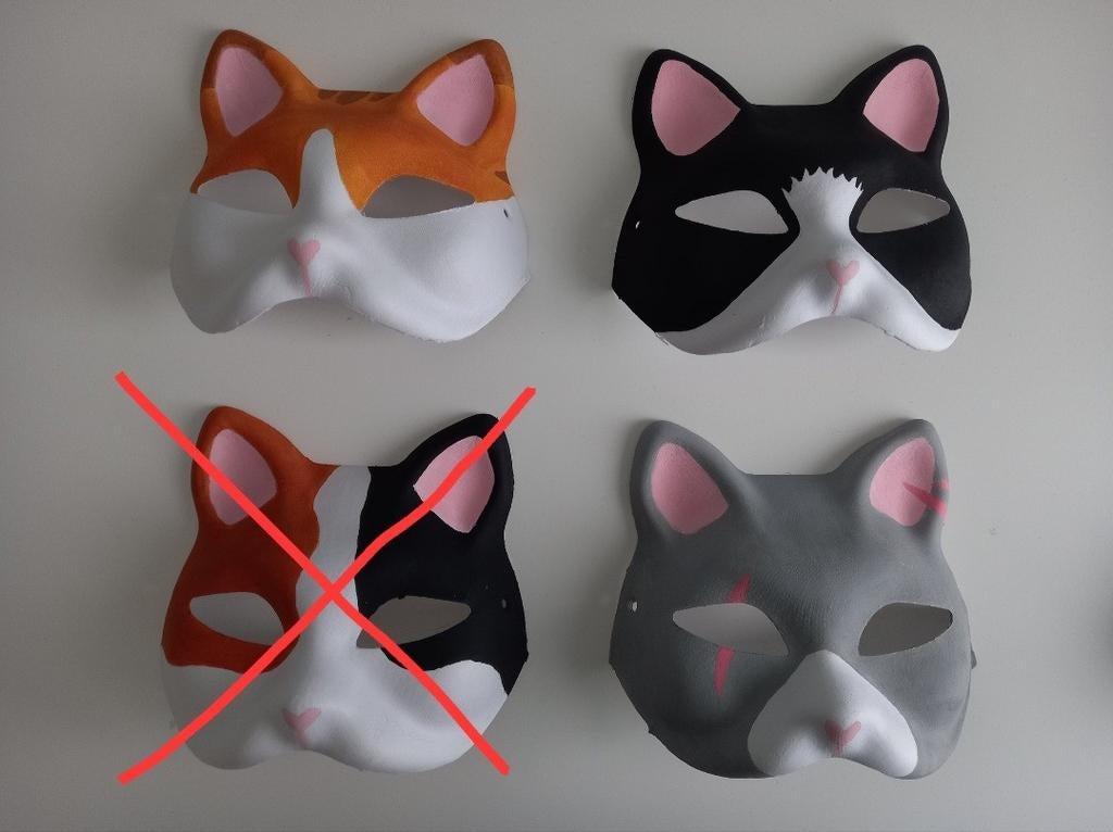 Fursuit/Therian masks, Hobby en Vrije tijd, Ophalen of Verzenden, Zo goed als nieuw, Overige typen