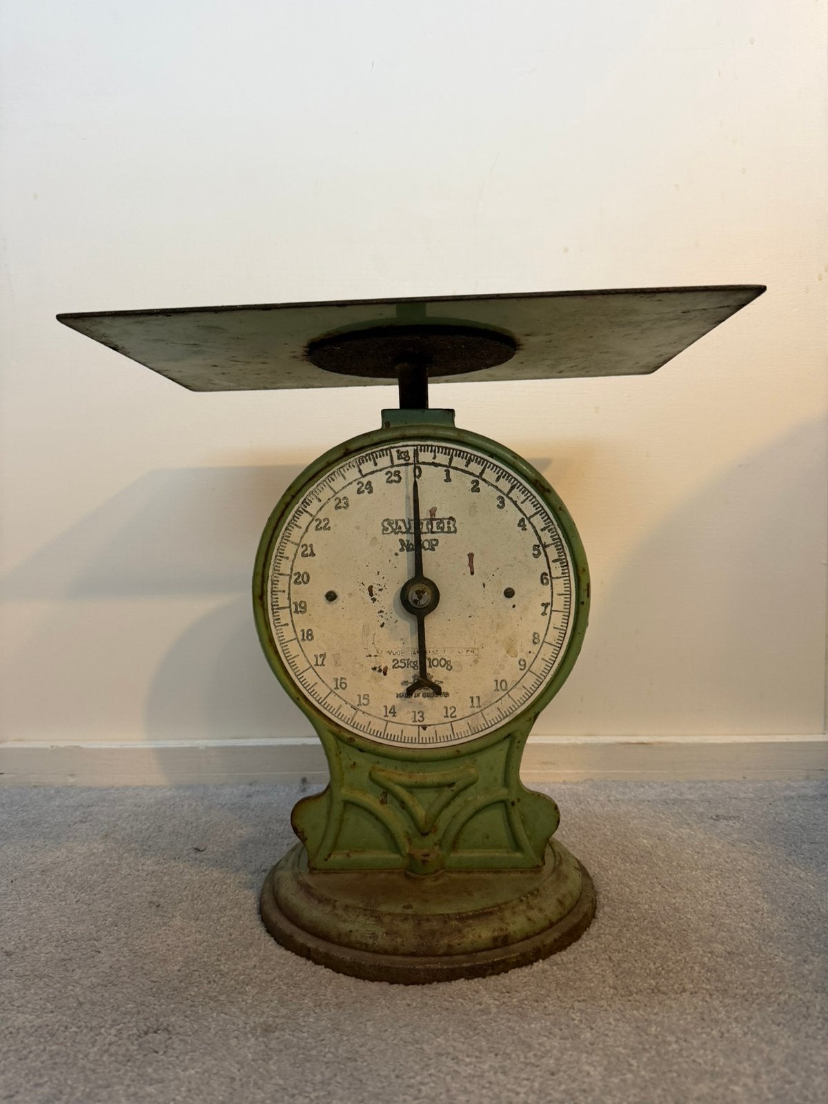 Salter weegschaal 25kg, Ophalen of Verzenden, Zo goed als nieuw, Personenweegschaal, Minder dan 10 kg