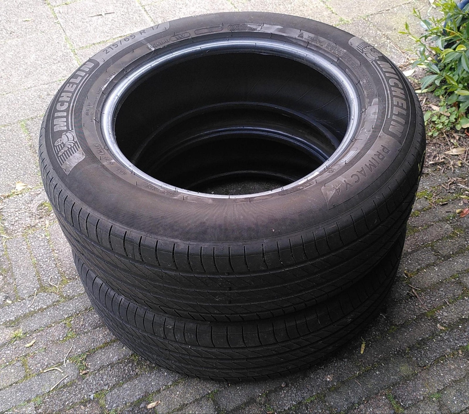 2x Michelin Primacy 4 zomerbanden 215/65R17 99V, Ophalen of Verzenden