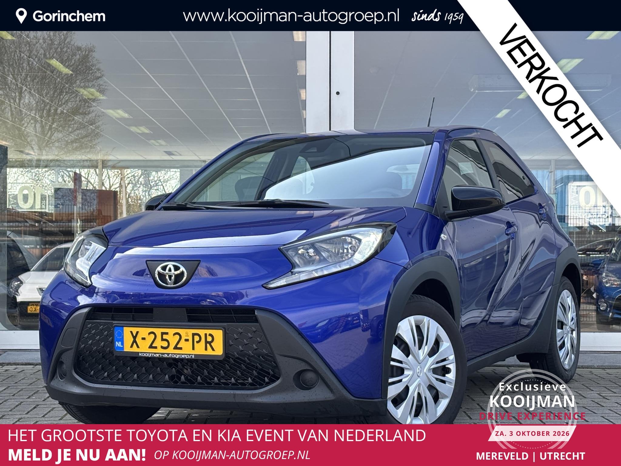 Toyota Aygo X 1.0 VVT-i MT Play | Eerste eigenaar | Carplay, Gebruikt, 920 kg, Origineel Nederlands, Handgeschakeld