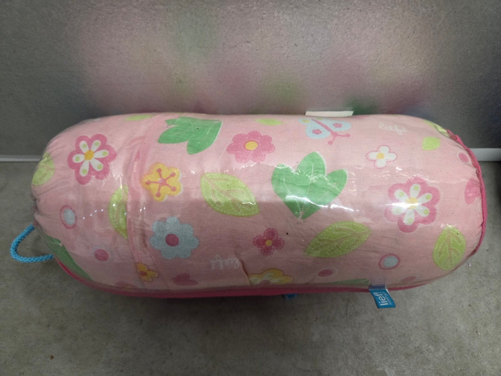 Lief! Lifestyle Meisjes Slaapzak en kussen- Roze met Bloemen, Ophalen of Verzenden, Gebruikt
