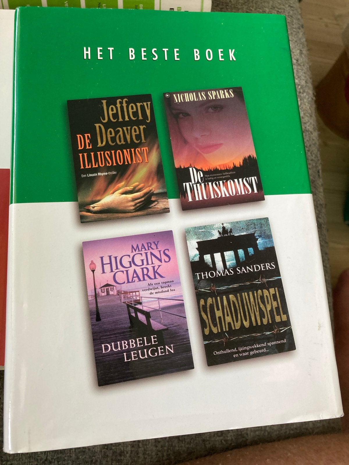 Het Beste Boek: 4 thrillers in één (Reader's Digest), Ophalen of Verzenden, Gelezen, Nederland
