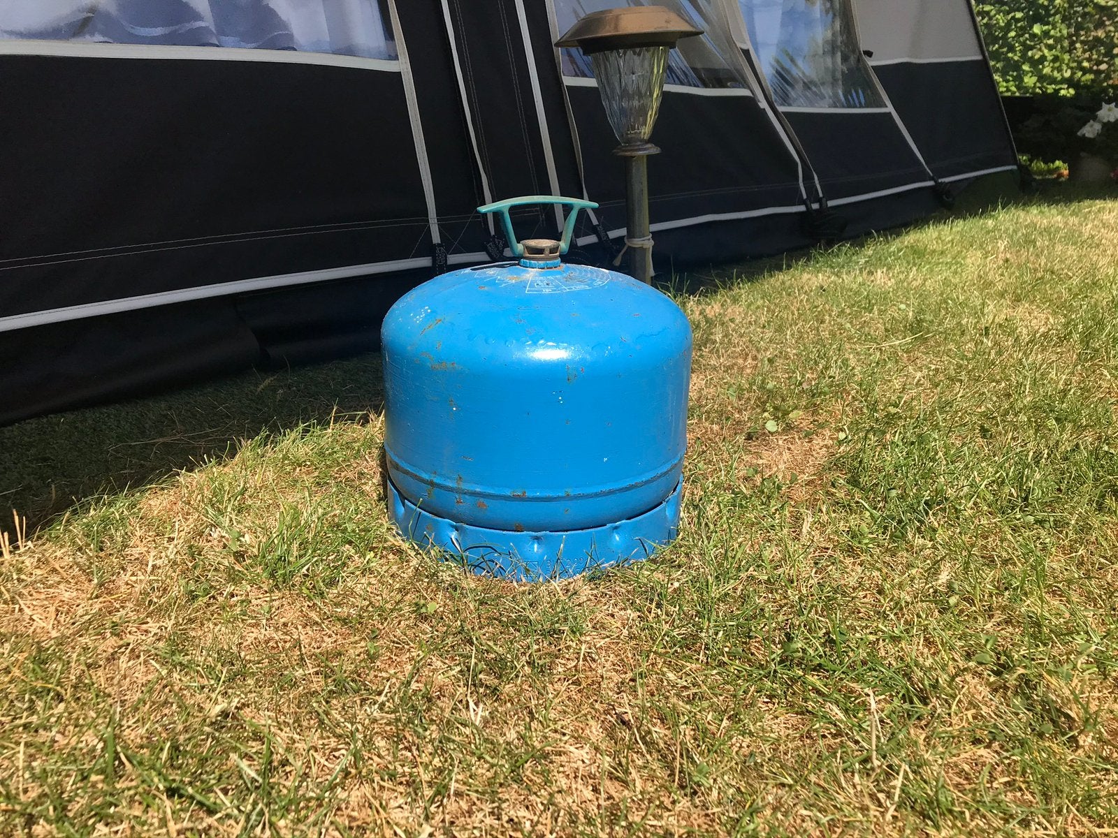Gasfles 904 campinggas, Caravans en Kamperen, Kampeeraccessoires, Ophalen, Zo goed als nieuw