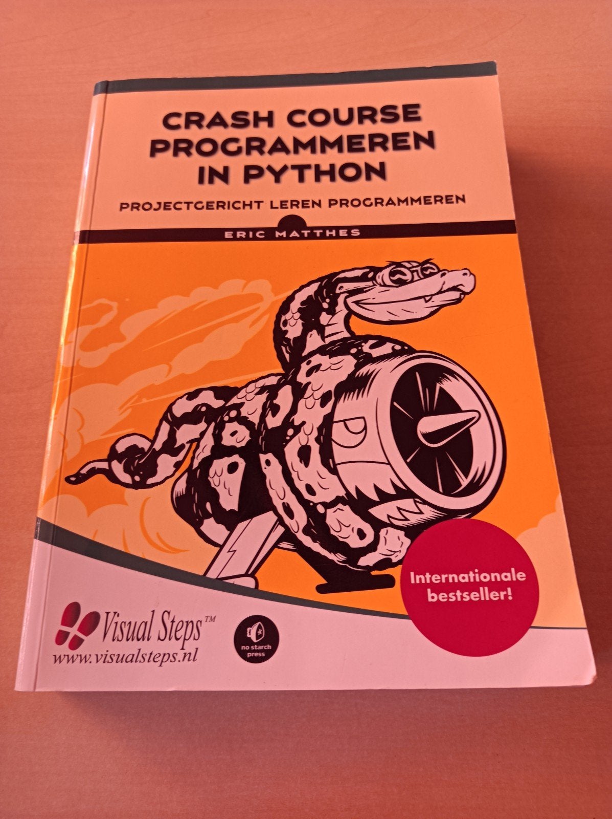 Crash Course Programmeren in Python - Eric Matthes, Ophalen of Verzenden, Zo goed als nieuw, Programmeertaal of Theorie, Eric Matthes