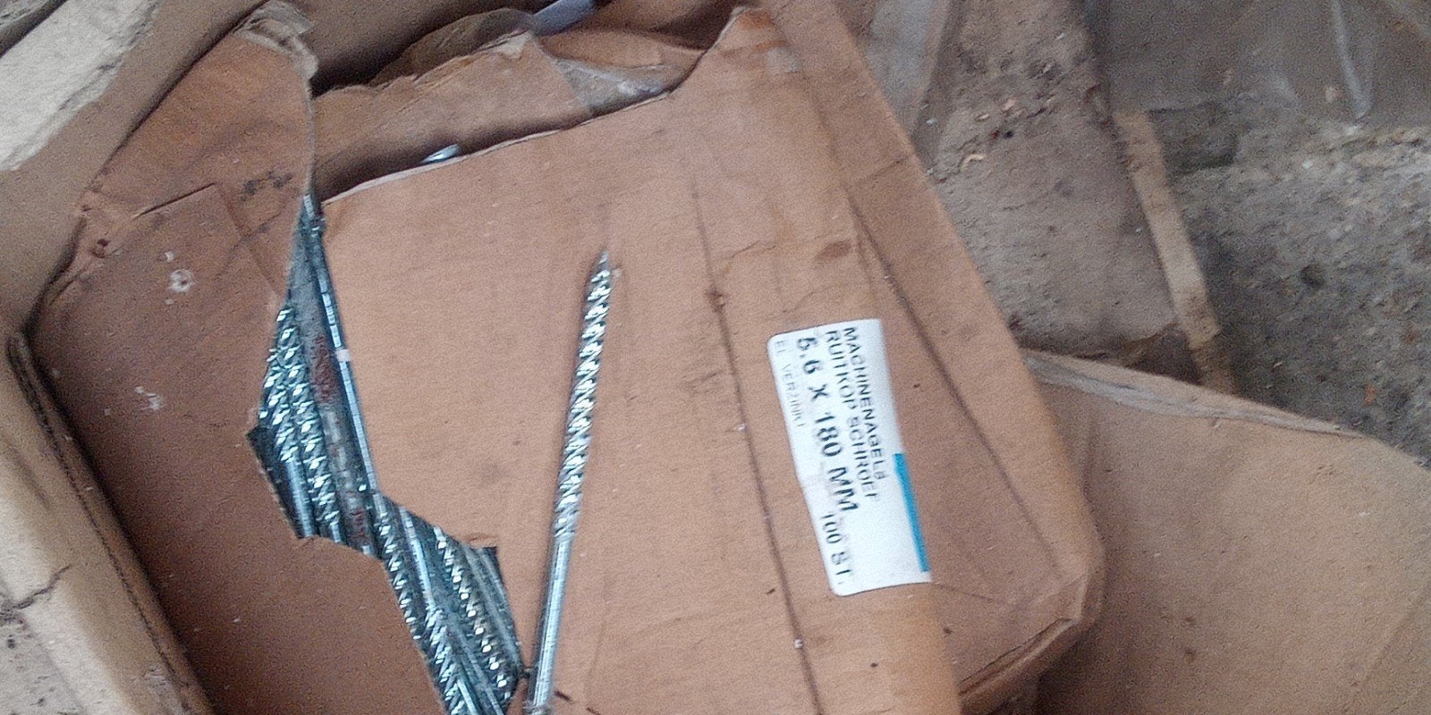 5.6x180 isolatie spijkers., Overige materialen, Zwart, Ophalen of Verzenden, 15 m² of meer