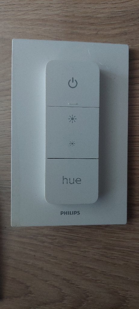 Philips Hue set, Bridge, Afstandbediening, Philips Hue, Ophalen of Verzenden, Zo goed als nieuw, Smart lamp