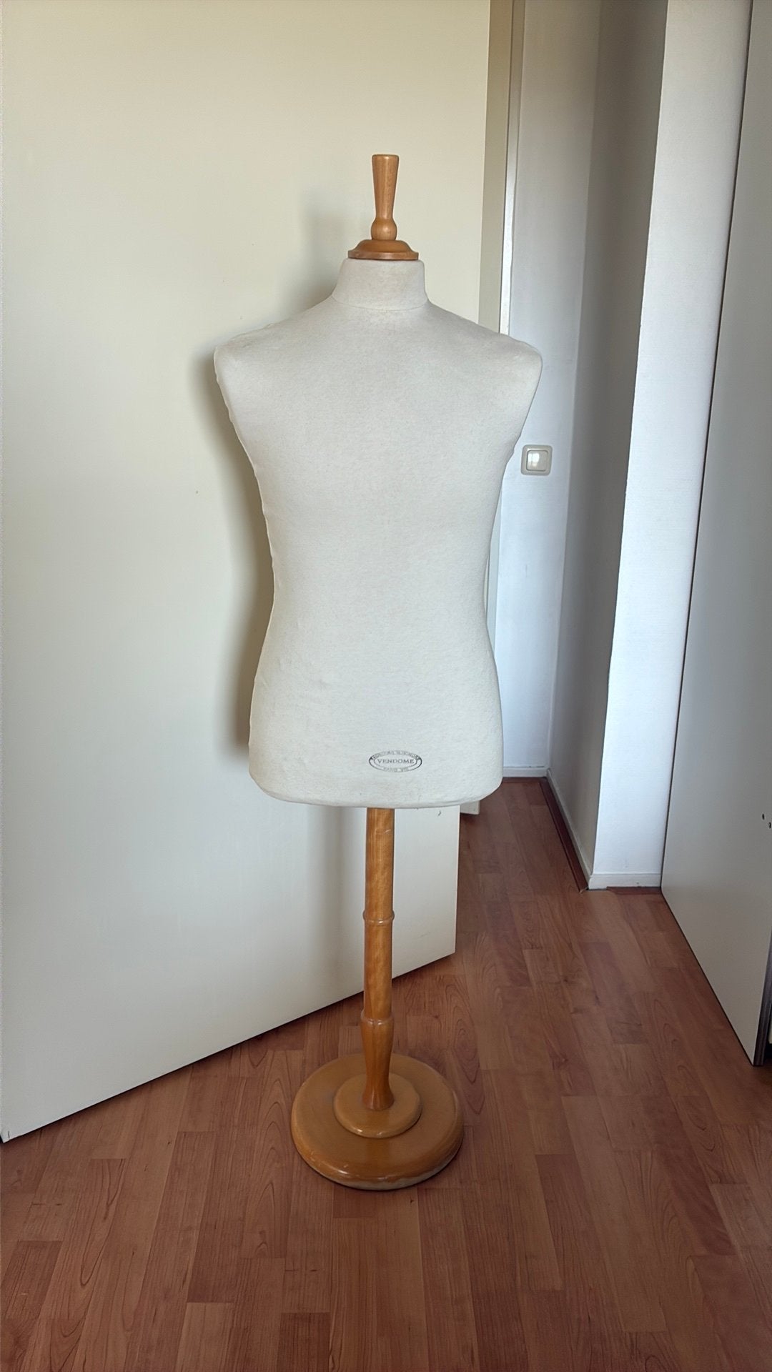 Vintage men's torso/mannequin/paspop, Hobby en Vrije tijd, Ophalen, Gebruikt, Paspop