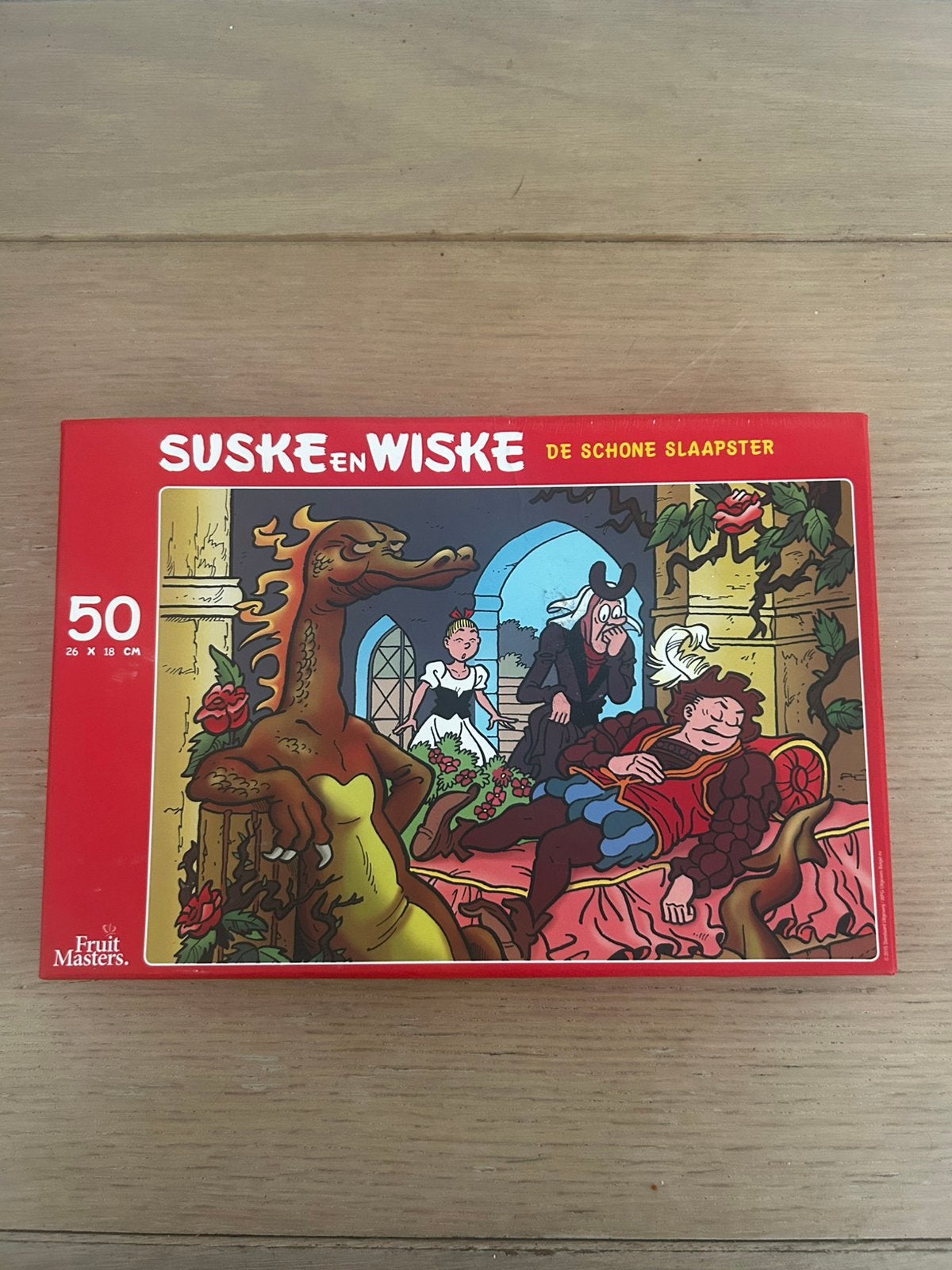 Suske en wiske puzzel  50 stuks, Ophalen, 10 tot 50 stukjes, Zo goed als nieuw