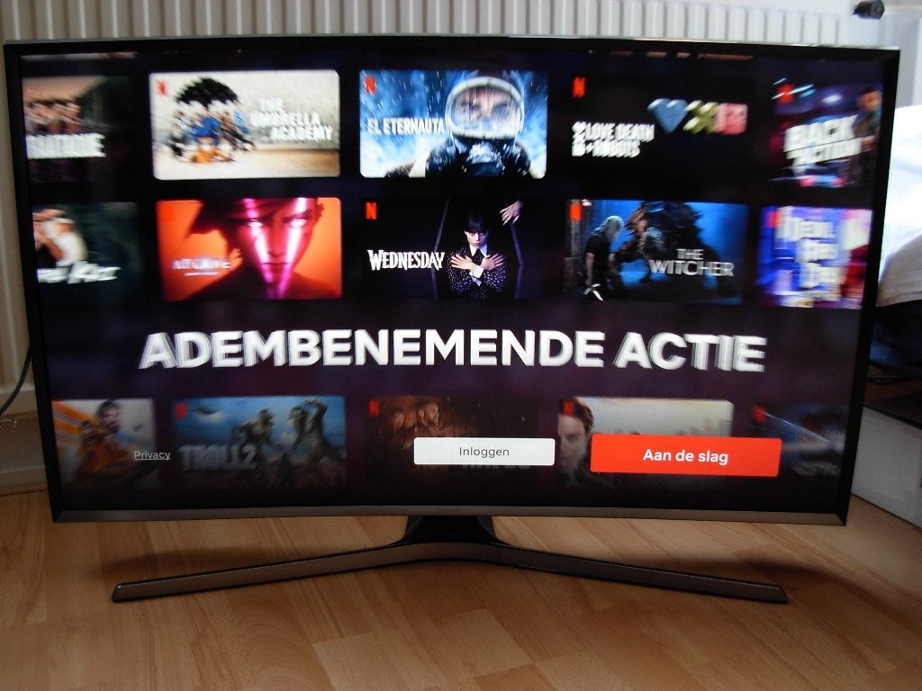 43 Inch Samsung UHD 4K smart tv met wifi, Ophalen, LED, 50 Hz, Zo goed als nieuw