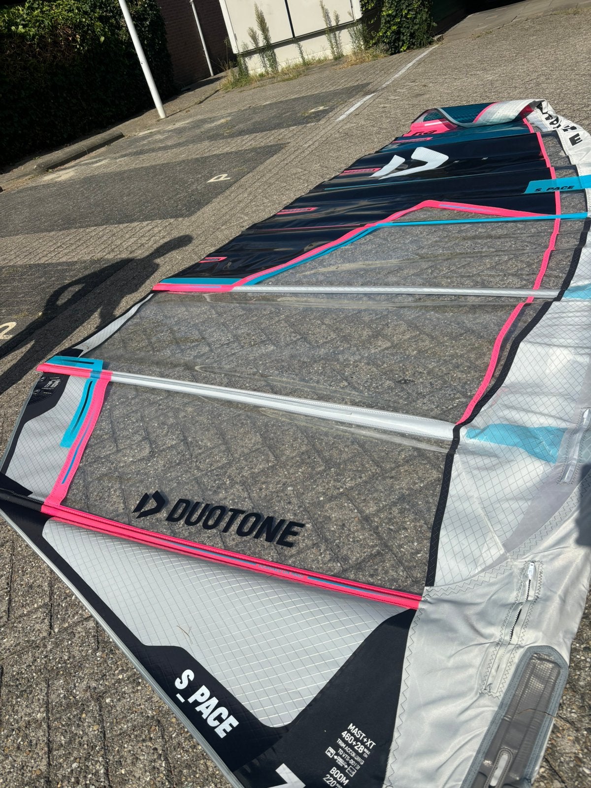 Duotone S-Pace 7.8, Watersport en Boten, Windsurfen, Ophalen, 6.5 m² tot 8 m², Zeil, Duotone