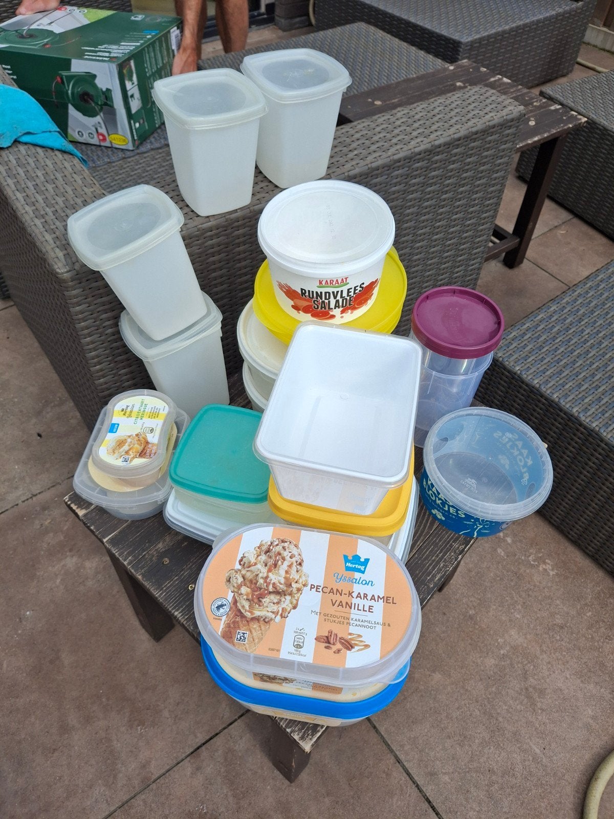 Plastic bakjes in diverse maten, rond en vierkant, Kunststof, Ophalen of Verzenden, Meerkleurig, Overige typen