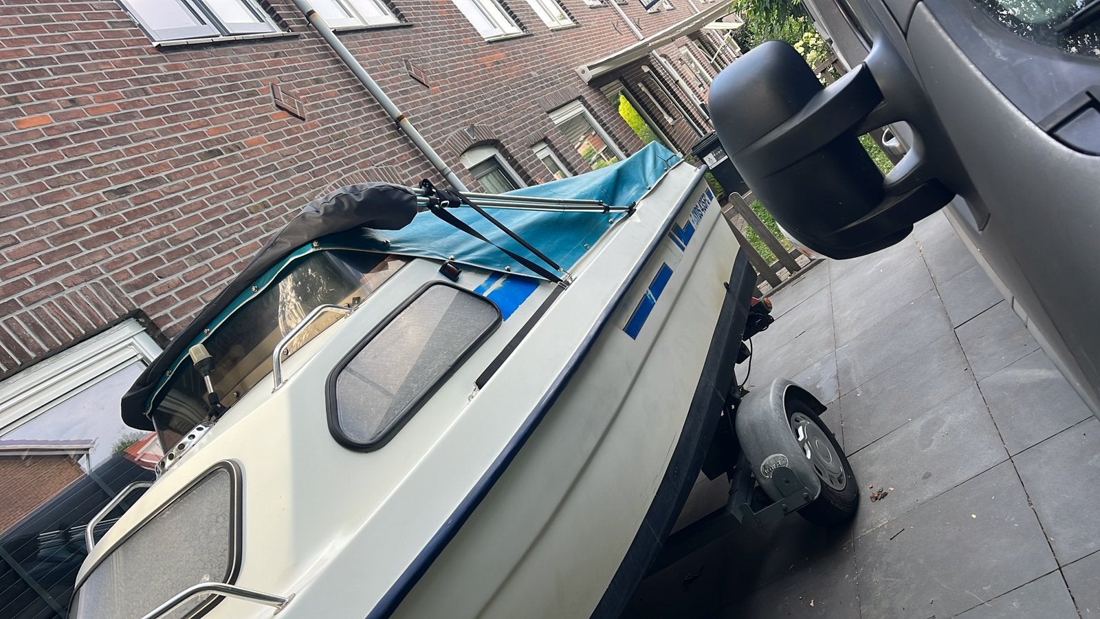 Console boot visboot kajuitboot ryds, Ophalen of Verzenden, Zo goed als nieuw, Overige typen, Motorboot