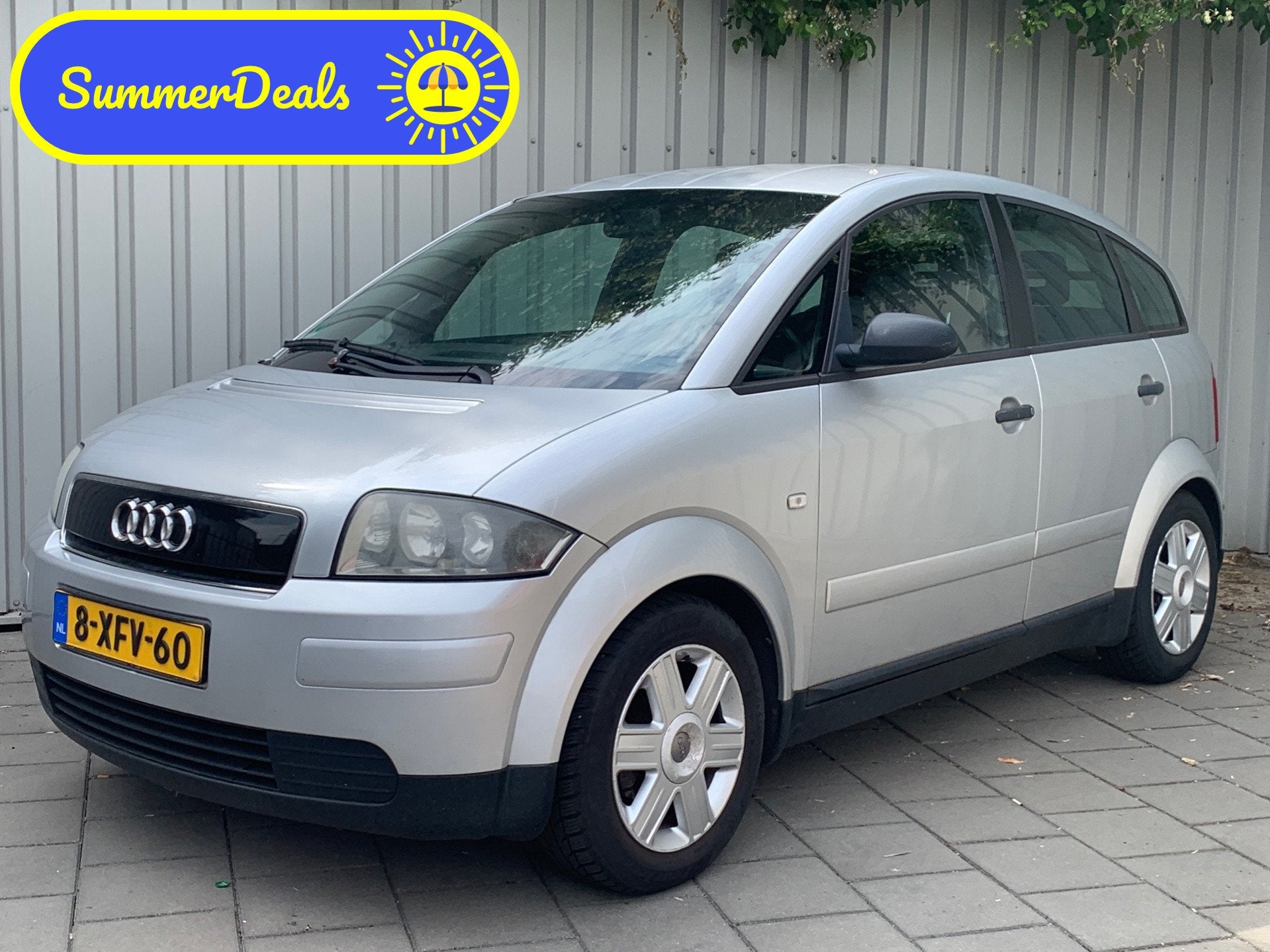 Audi A2 1.4|Climate Control|, Auto's, Audi, Dealer onderhouden, Stof, Gebruikt, 4 cilinders