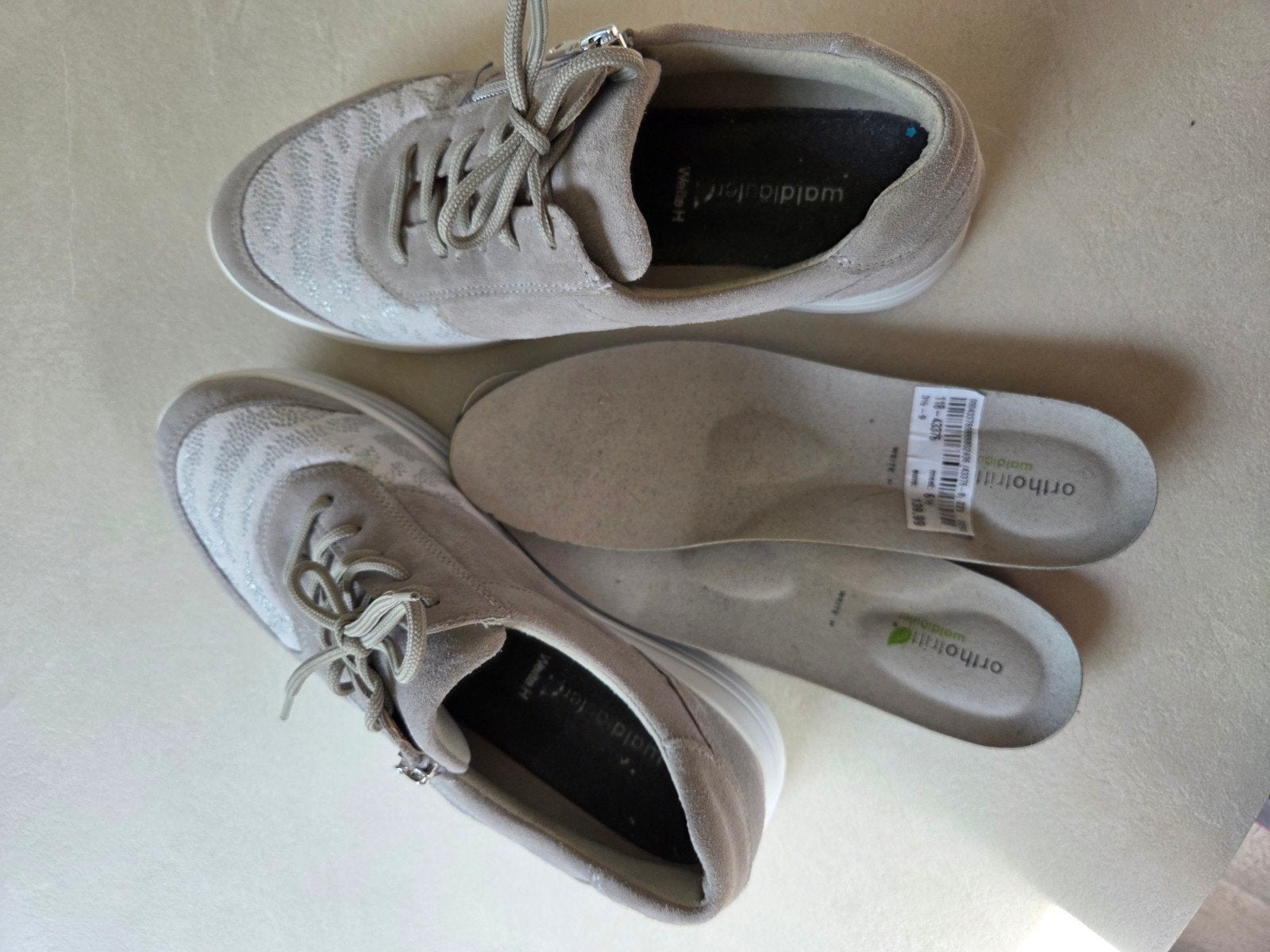 Mooie zgan Waldlaufer sneaker schoenen maat 6.5 H, Waldlaufer, Ophalen of Verzenden, Grijs, Sneakers of Gympen