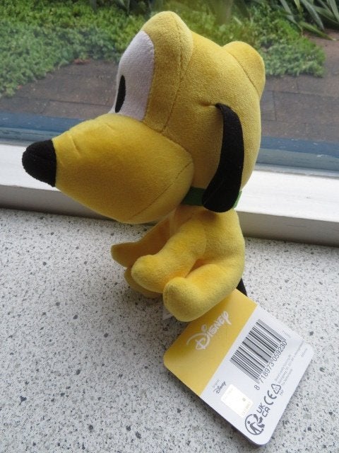 Disney Hond Pluto meet ca 18 cm zacht velours, Disney, Disney, Geel, Nieuw