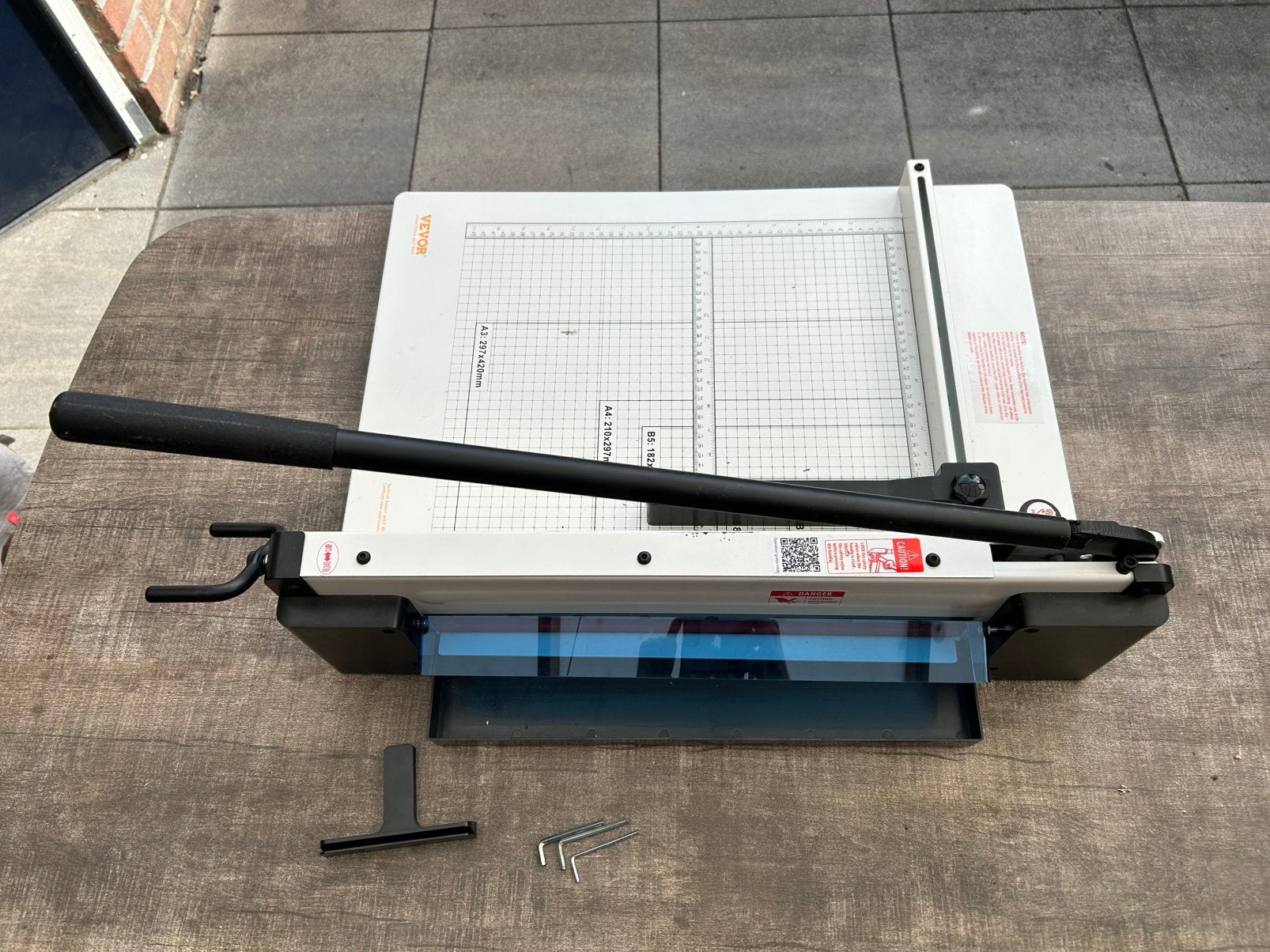 Vevor snijmachine cutting machine, Ophalen, Gebruikt