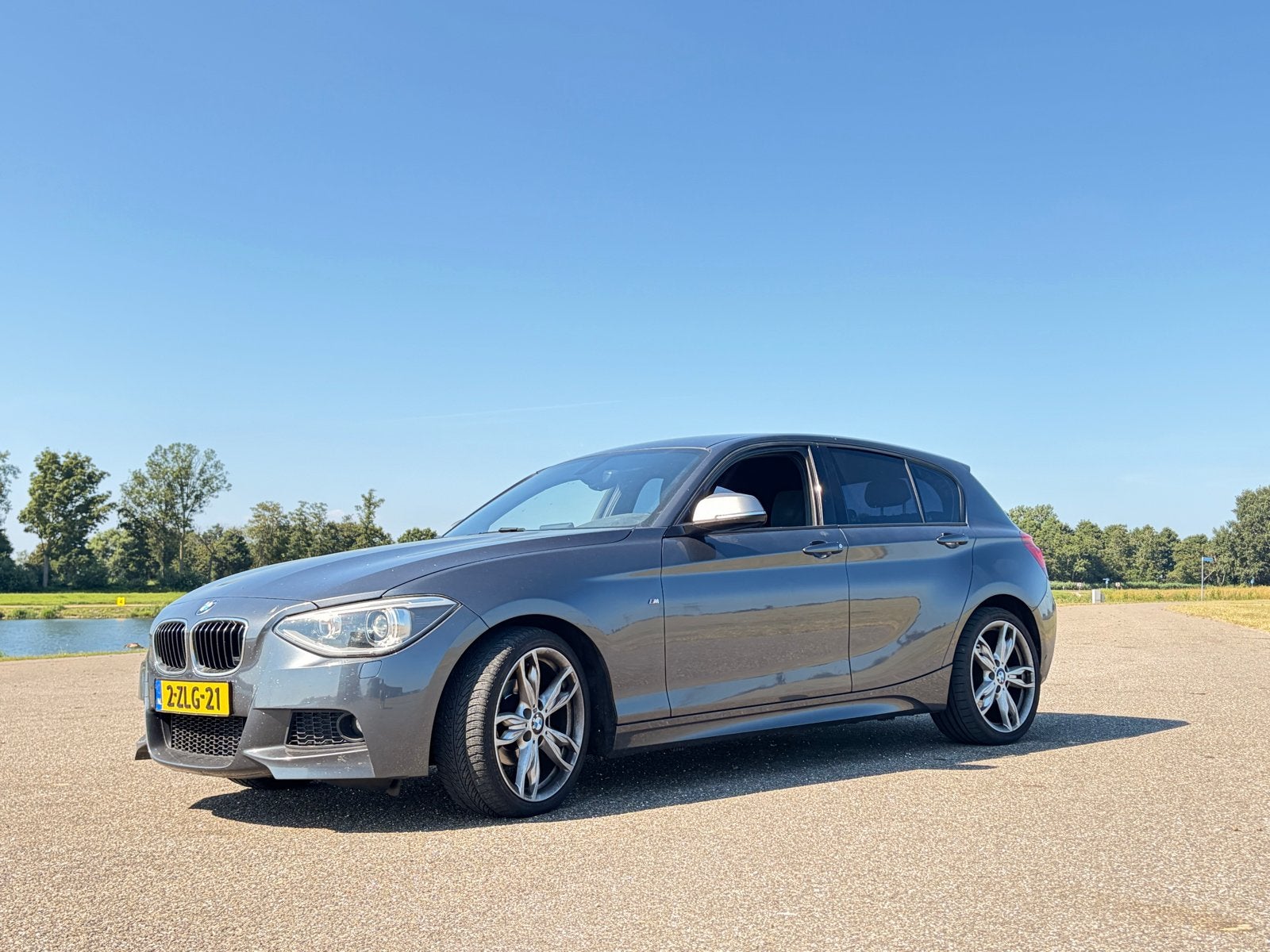 BMW 1-Serie 116i M-Sport, Auto's, BMW, 1-Serie, Achterwielaandrijving, Zwart, 4 cilinders