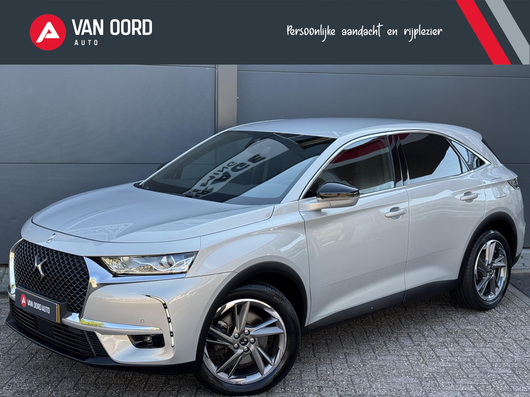 DS 7 Crossback E-Tense 225 / Geen Import / 100% Onderhoud, Auto's, DS, Stof, Euro 6, 4 cilinders, Hybride Elektrisch/Benzine