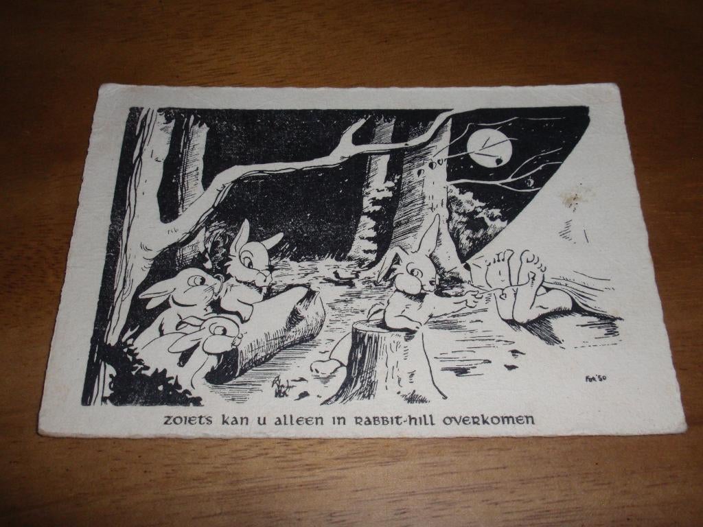 Nieuw Milligen Rabbit Hill Illustrator, Verzenden, 1940 tot 1960, Gelopen, Gelderland