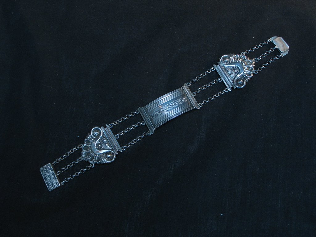 Armband antiek zilver Schoonhoven . 2198, Ophalen of Verzenden, Zilver