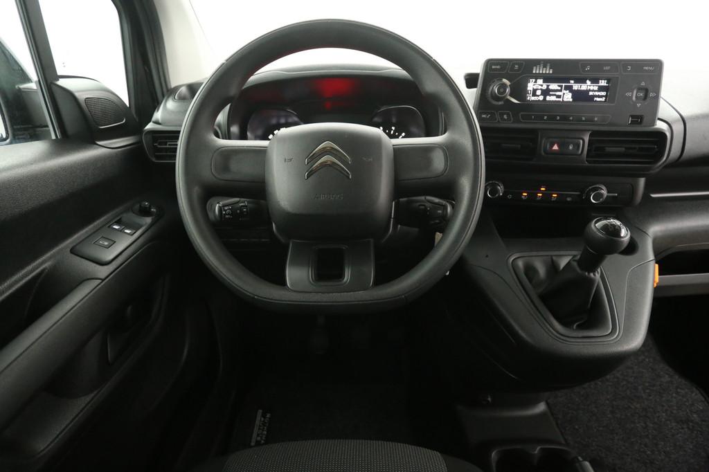 Citroën Berlingo 1.5 BlueHDI | Airco | Cruise | Elektrpakke, Auto's, Bestelauto's, Voorwielaandrijving, Stof, Gebruikt, 4 cilinders