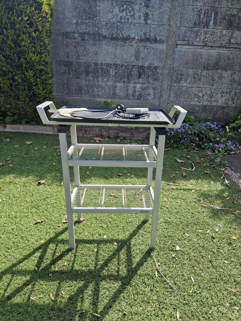 Bourgini Bakplaat op Standaard - Elektrische Grill, Ophalen, Gebruikt, 4 t/m 7 personen