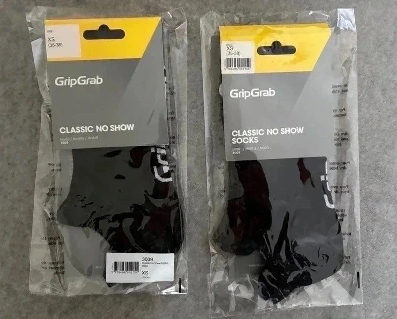 2 paar - GripGrab - Classic No Show - sokken, XS, Nieuw, Ophalen of Verzenden, GripGrab