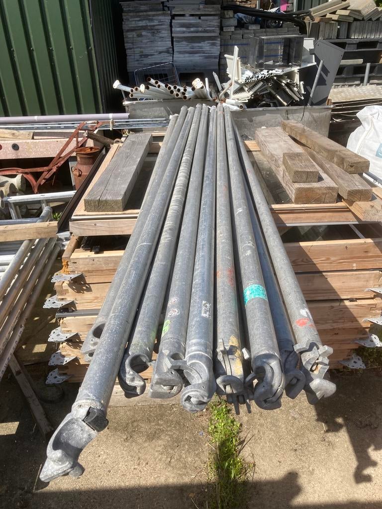 Schoren voor 305 steiger, Ophalen of Verzenden, Zo goed als nieuw, Rolsteiger of Kamersteiger, 5 meter of hoger