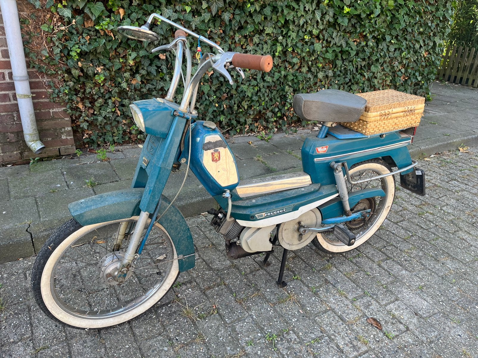 Peugeot 104 brommer, Fietsen en Brommers, Brommers | Oldtimers, Maximaal 45 km/u, 50 cc, Ophalen, Overige merken