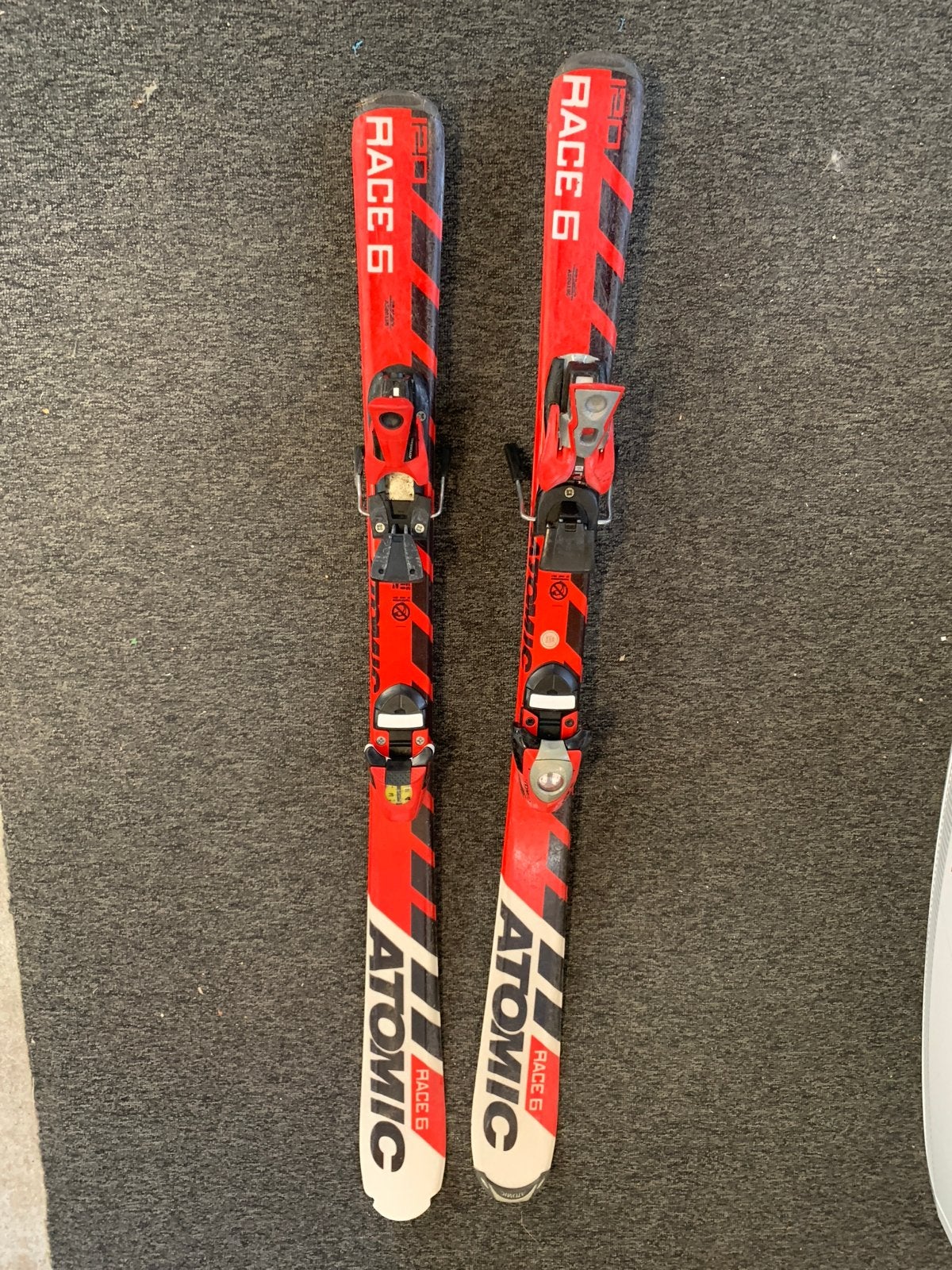 Atomic Race 6 Ski's - 120 cm - gebruikt, Ophalen, 100 tot 140 cm, Zo goed als nieuw, Carve
