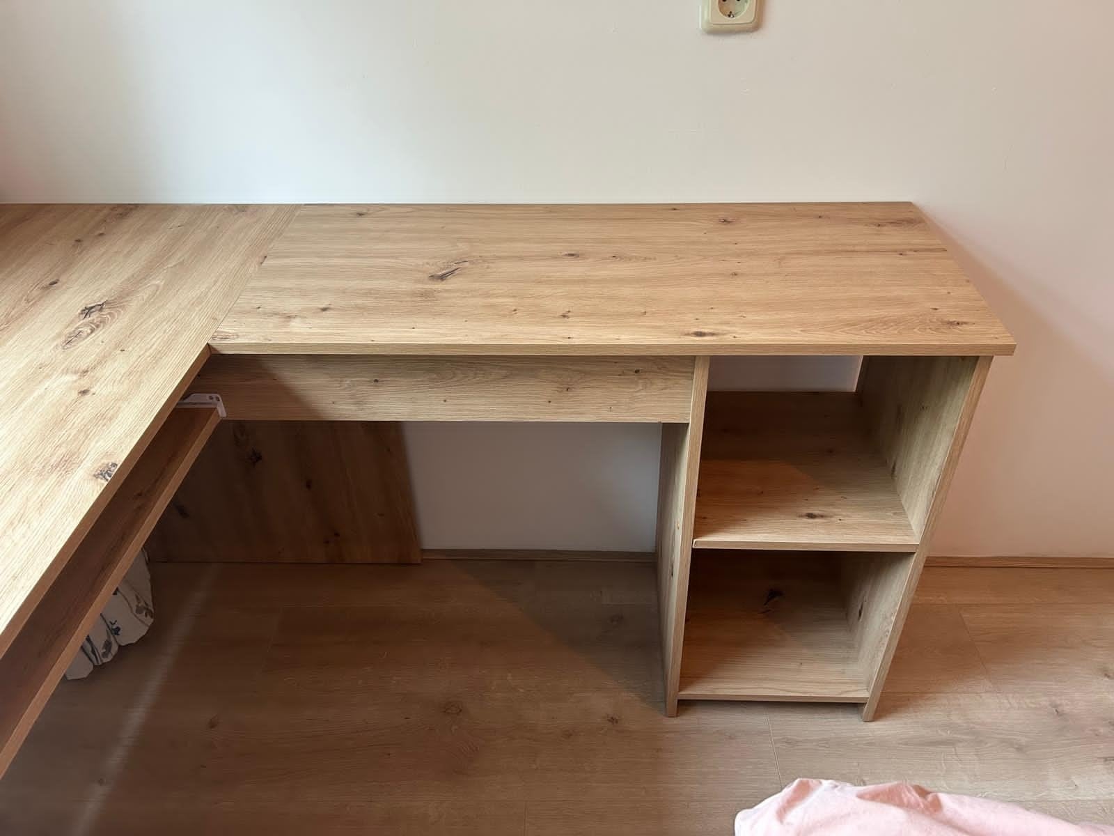 Hoekbureau 129x140x75,5 cm - Zo goed als nieuw, Ophalen of Verzenden, Zo goed als nieuw