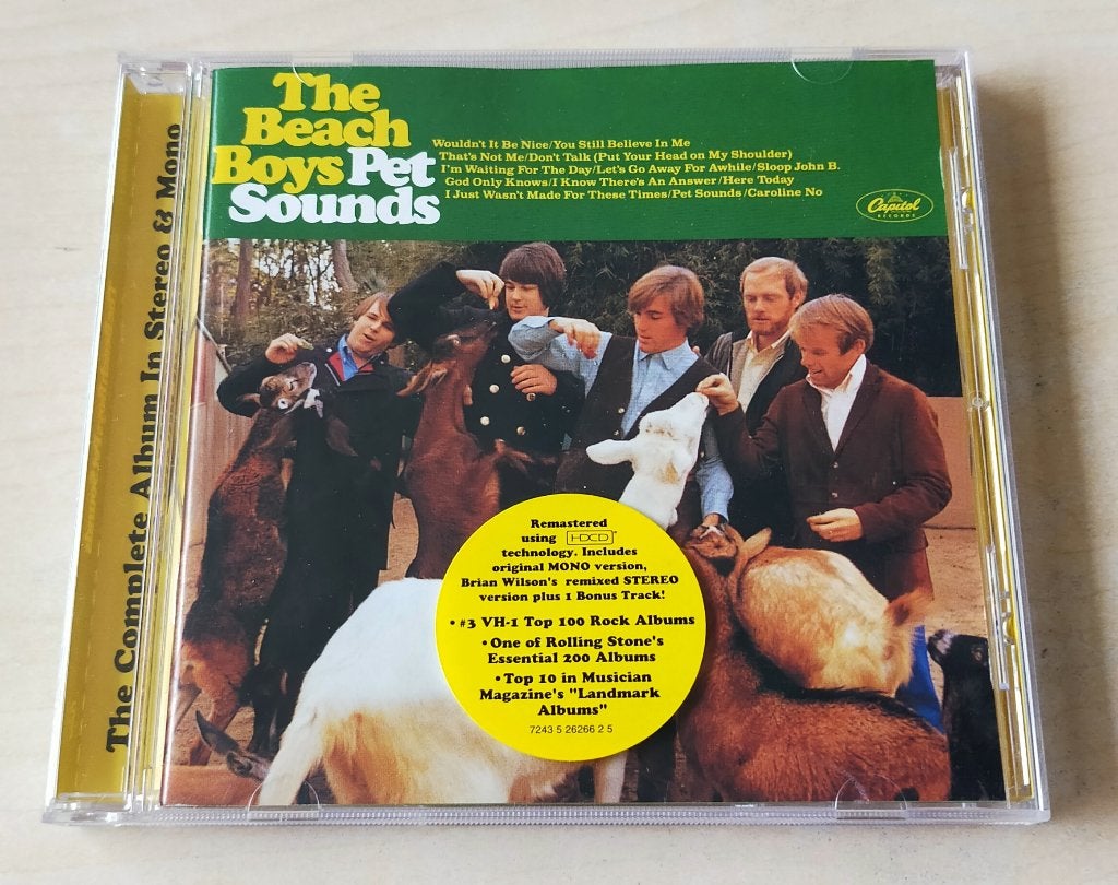 The Beach Boys - Pet Sounds CD 1966/2001 Mono & Stereo, Ophalen of Verzenden, Zo goed als nieuw, Poprock