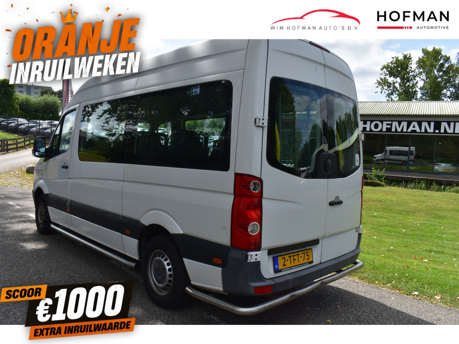 Volkswagen Crafter Nw Koppeling L2H2 Combi Airco 9 pers Rols, 13 km/l, Achterwielaandrijving, Gebruikt, 116 pk
