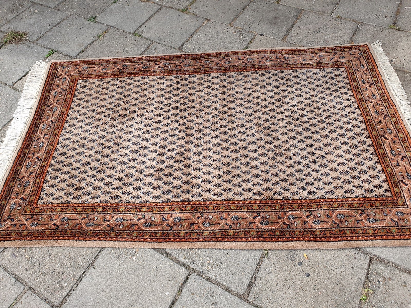Perzisch tapijt Mir 170x100 cm, Huis en Inrichting, Gebruikt, 150 tot 200 cm, Rechthoekig, Mir