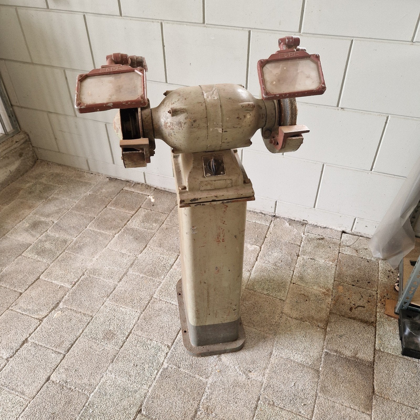 slijpsteen slijpmachine, Ophalen of Verzenden, Gebruikt