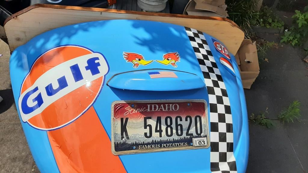VW Kever achterklep Wall-Art Mancave, Ophalen