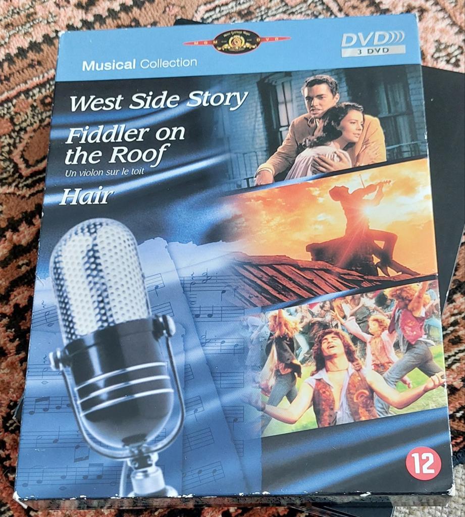 West Side Story 3 box, Cd's en Dvd's, Dvd's | Klassiekers, Alle leeftijden, Ophalen of Verzenden, Zo goed als nieuw, Overige genres