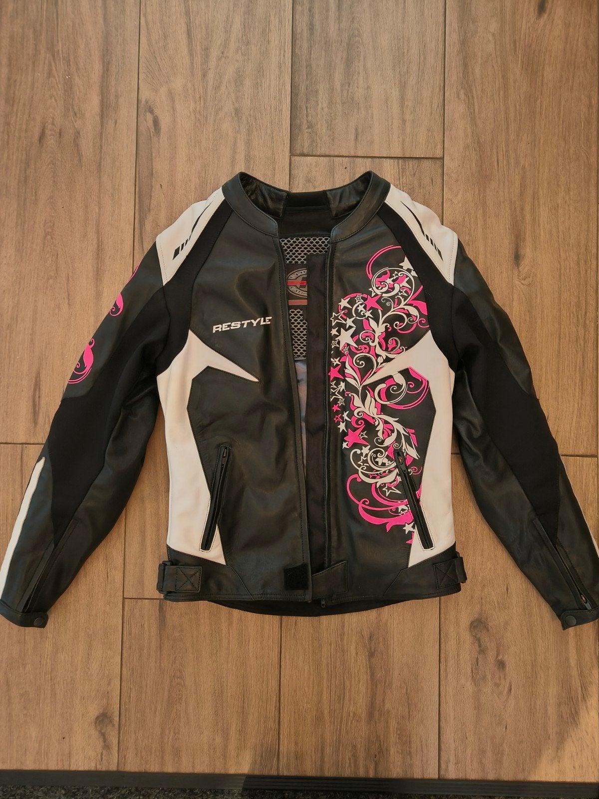 ReStyle motorjas dames, maat M/L, zo goed als nieuw, Jas | textiel, Ophalen of Verzenden, Dames, ReStyle