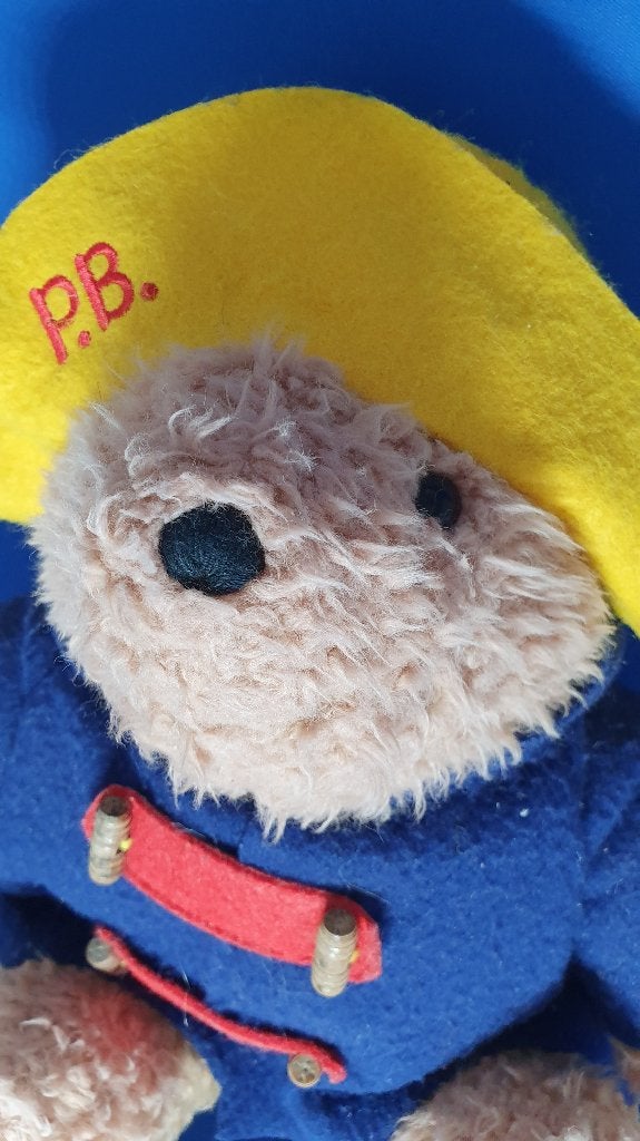 Paddington Bear, grote beer knuffel, Eden. 35 cm. T2, Tweedehands verkoop, Tweedehands verkoop, Gebruikt, Beer