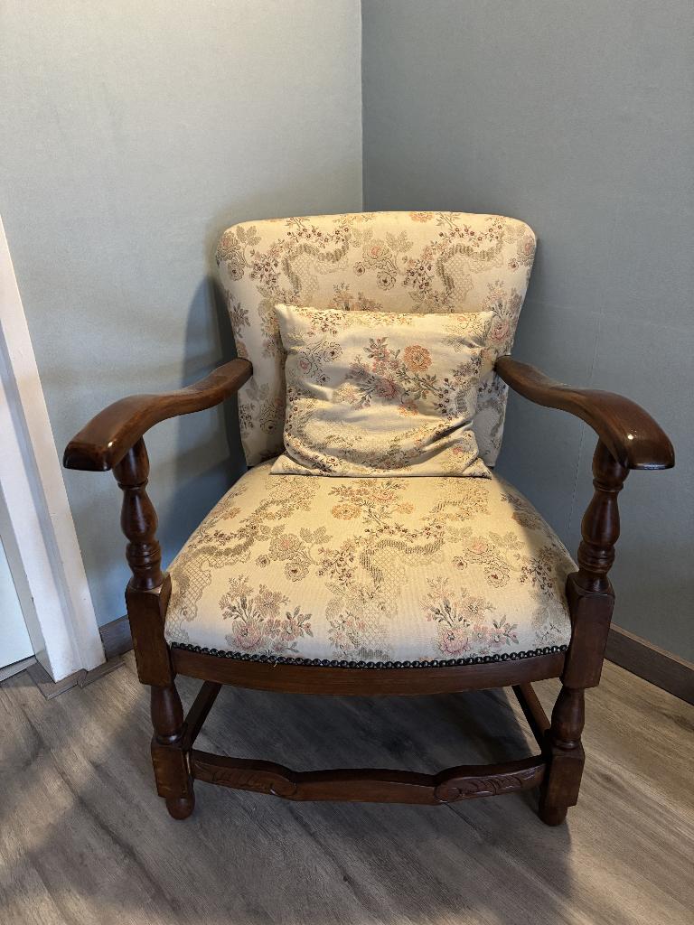 Stoel Vintage jaren '50, Ophalen, Gebruikt, Overige kleuren, Vintage
