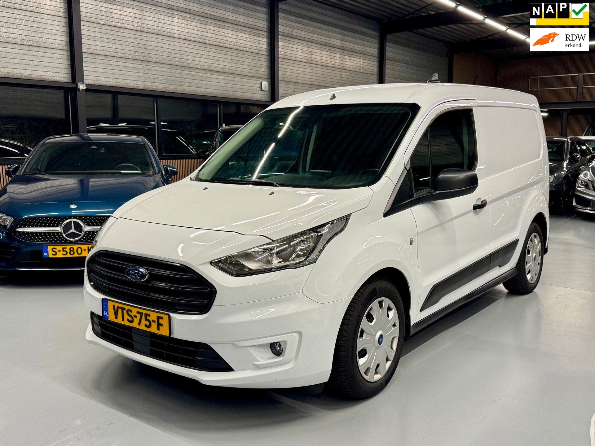 Ford Transit Connect 1.5 EcoBlue L1 Trend 3-ZITS, Auto's, Bestelauto's, Bedrijf, Te koop, ABS, Achteruitrijcamera, Adaptive Cruise Control