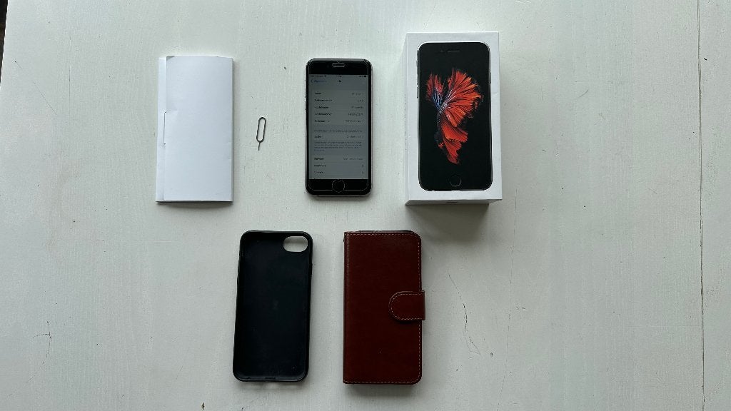 iPhone 6s 64GB space gray simlockvrij, Telecommunicatie, Mobiele telefoons | Apple iPhone, 80 %, Ophalen of Verzenden, 64 GB, Zonder simlock