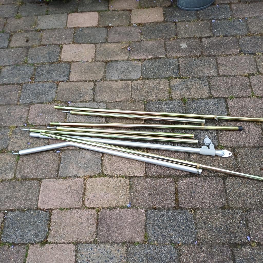 Tentstokken set - diverse maten, Ophalen, Gebruikt