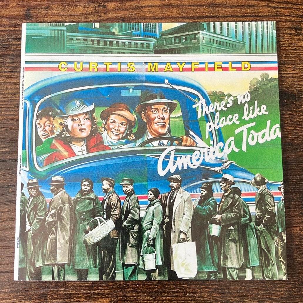 CD Curtis Mayfield - There’s No Place Like America Today, Inclusief doosje, Ophalen of Verzenden, Zo goed als nieuw, Soul