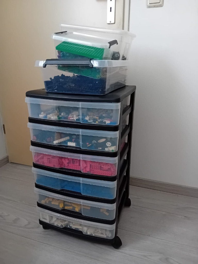 8,5 kilo oude lego, Inclusief minifiguren, Gebruikt, Overige thema's, Lego