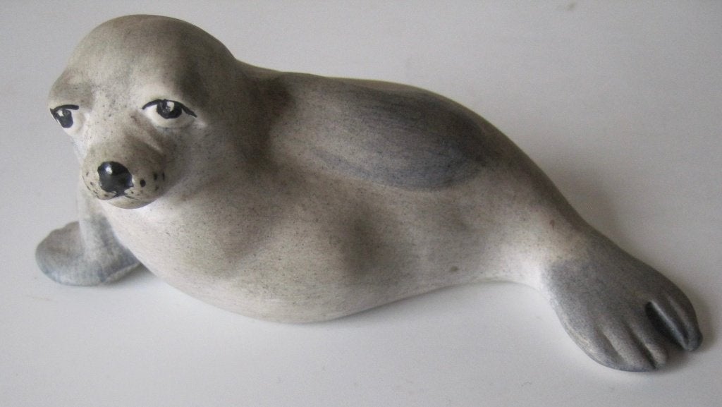zeehond van Coalport - fine bone China, Verzamelen, Beelden en Beeldjes, Ophalen of Verzenden, Zo goed als nieuw, Dier